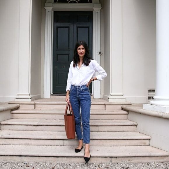 EVERLANE The 90s Cheeky Jean high rise strength leg size 30 Crop - Picture 8 of 13